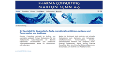 Desktop Screenshot of pharmaconsulting.ch